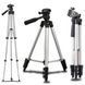 Штатив для телефона и фотоаппарата Tripod 3110 PRO портативный трипод 0,35-1.02м высота. Цвет: серебряный 00012537 фото 58