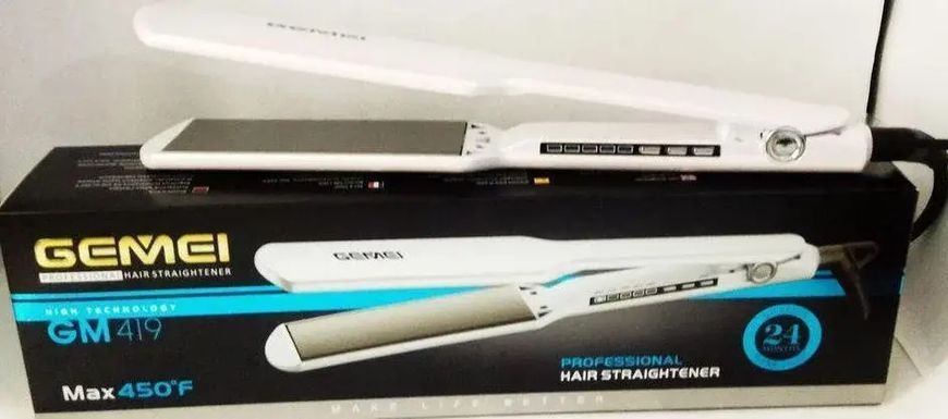 Праска для волосся Gemei Gm 450 Hair Straightener Плойка Стайлер 00021347 фото
