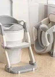 Дитяче сидіння для унітазу Babycare зі сходами та ручками 00016525 фото