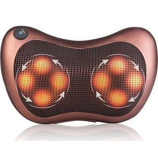 Массажная подушка Car and Home Massage Pillow, массажер для шеи автомобильный 00016798 фото