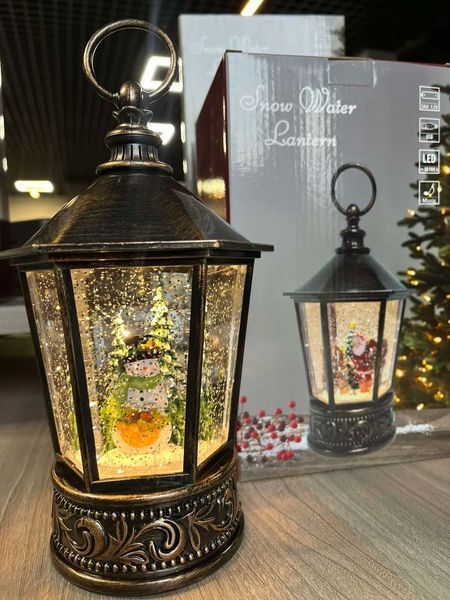 Снеговик Музыкальный новогодний фонарь XMAS WDL 24077A 00024862 фото