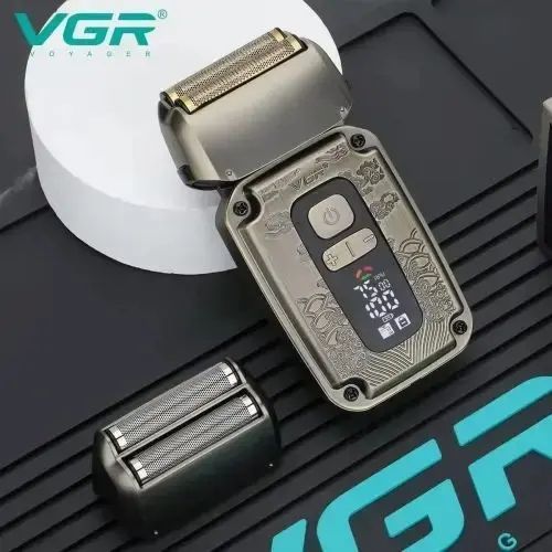 Электробритва для мужчин VGR V-337 аккумуляторная 5W Gold 00021615 фото