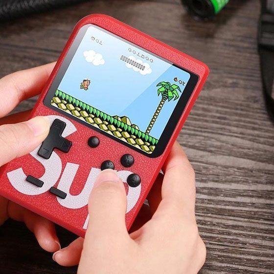 Игровая приставка консоль Sup Game Box 500 игр, игровая консоль для телевизора. Цвет: красный 00016313 фото