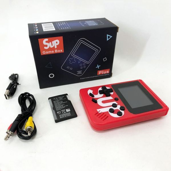 Игровая приставка консоль Sup Game Box 500 игр, игровая консоль для телевизора. Цвет: красный 00016313 фото