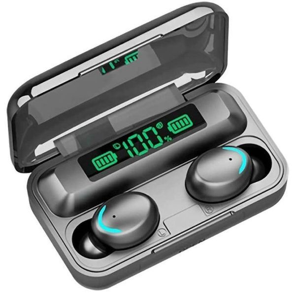Беспроводные bluetooth наушники True Wireless F9-5 TWS с встроенным Power Bank, вакуумные наушники 00023844 фото