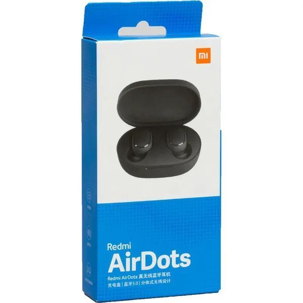 Беспроводные Bluetooth наушники Xiaomi Redmi AirDots s 2 Headset беспроводные Черные 00023827 фото