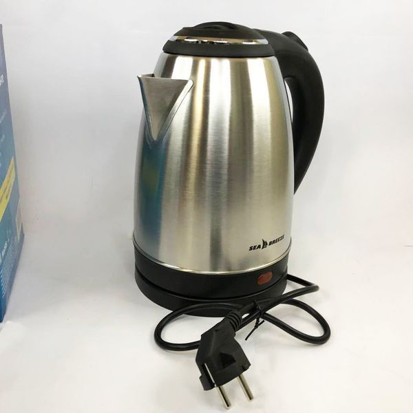 Електрочайник чайник електричний Sea Breeze SB-012 1.8 л тихий електричний чайник, маленький чайник 00019858 фото