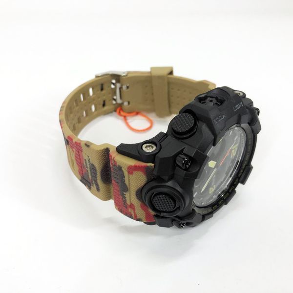 Часы наручные мужские SKMEI 1155BAG RED CAMO, брендовые мужские часы. Цвет: красный камуфляж 00022027 фото