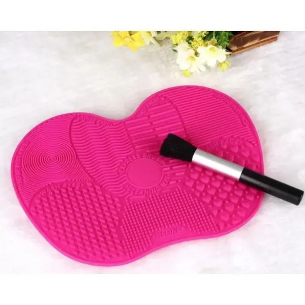 Коврик для чистки и мытья косметических кистей Brush Spa Силиконовый коврик для эффективной очистки кистей для макияжа 00014614 фото