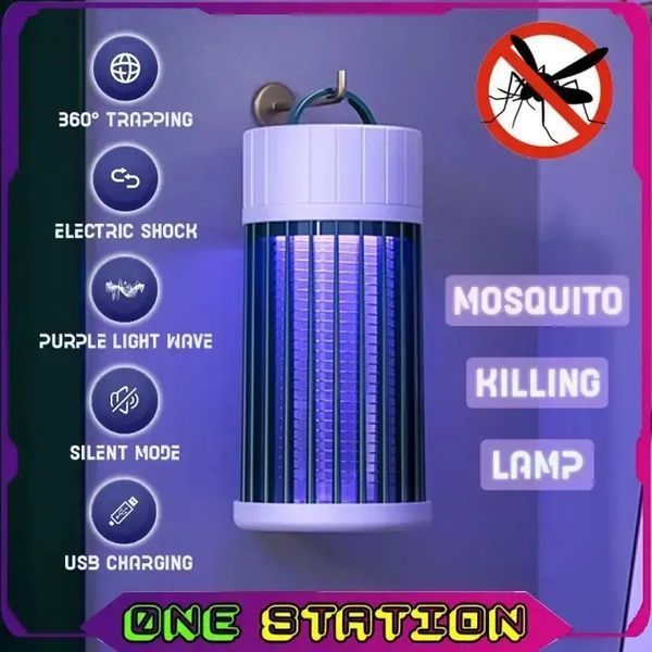 Лампа от насекомых Electric Shock C12 электро ловушка для комаров, ультрафиолетовый уничтожитель насекомых 00021940 фото