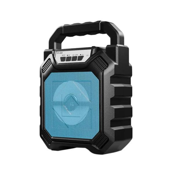 Беспроводная портативная Bluetooth колонка YF-668BT. Цвет: синий 00017797 фото
