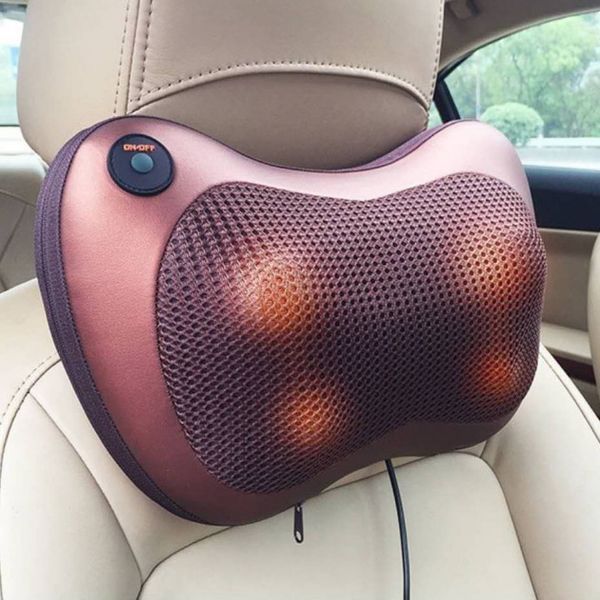 Масажна подушка Car and Home Massage Pillow, масажер для шиї автомобільний 00016798 фото