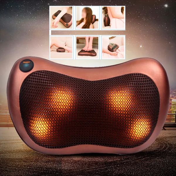 Масажна подушка Car and Home Massage Pillow, масажер для шиї автомобільний 00016798 фото