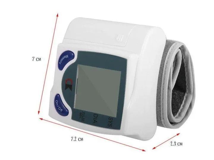 Цифровий автоматичний тонометр blood pressure monitor для вимірювання ат та пульсу -vn-31 00021833 фото