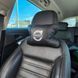 Набор кожаных подушек Volvo + брелок в подарок, Автоподушки Volvo с вышивкой 00017045 фото 10