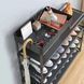 Полка для обуви стеллаж Shoe RACK 5 ярусов металлическая, Органайзер для хранения обуви. Цвет: черный 00013381 фото 2