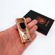 Електрична та газова запальничка Україна із USB-зарядкою HL-435, запальничка незвичайна. Колір: золотий 00023498 фото 12