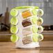 Стійка для зберігання спецій spice rack sixteen in one, набір для спецій 16 в 1 00020356 фото 1