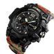 Часы наручные мужские SKMEI 1155BAG RED CAMO, брендовые мужские часы. Цвет: красный камуфляж 00022027 фото 3