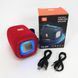 Портативная Bluetooth колонка TG339 5W с RGB подсветкой, Громкая блютуз колонка. Цвет: красный 00017223 фото 8