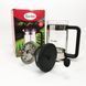 Френч-пресс Заварник для чая и кофе Con Brio CB-6560 600 мл, Чайник заварочный стеклянный качественный 00019102 фото 7