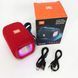 Портативная Bluetooth колонка TG339 5W с RGB подсветкой, Громкая блютуз колонка. Цвет: красный 00017223 фото 7