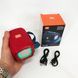 Портативная Bluetooth колонка TG339 5W с RGB подсветкой, Громкая блютуз колонка. Цвет: красный 00017223 фото 2