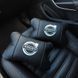 Набор кожаных подушек Volvo + брелок в подарок, Автоподушки Volvo с вышивкой 00017045 фото 7