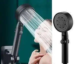 Насадка лейка для душа высокого давления 4 режима с кнопкой включения SHOWER AA1-4 00014195 фото