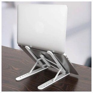Підставка для ноутбука VHG X2 складана Foldable Laptop Stand Silver 00017966 фото