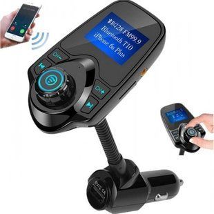 Автомобильный FM трансмиттер модулятор A30 Bluetooth, Фм трансмиттер от прикуривателя 00017024 фото