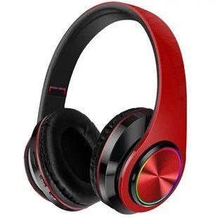 Бездротові навушники B39, з мікрофоном / Накладні bluetooth навушники з підсвічуванням 00023832 фото