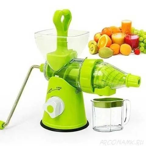 Шнековая ручная соковыжималка Your Favorite Juice Wizard 00020872 фото