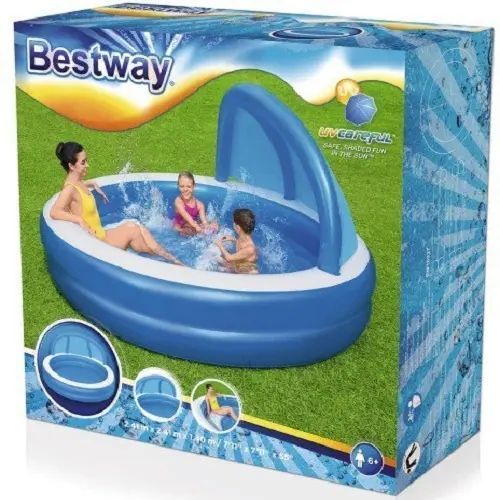 Басейн сімейний Bestway 54337 (241х241х140см) 00013959 фото
