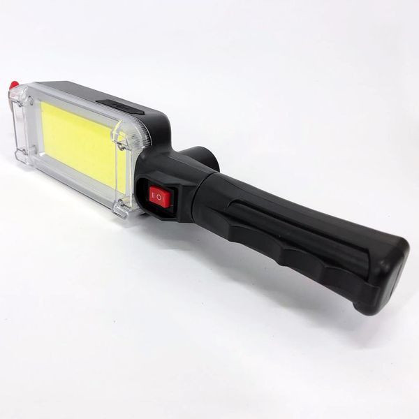 Фонарь кемпинговый ZJ-8859-COB-3 аккумуляторный 18650 х 2, зарядка от micro USB, с магнитом и крючком 00022915 фото