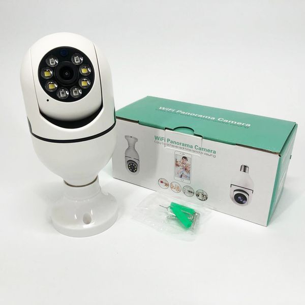 Камера видеонаблюдения лампочка CAM L1 E27 WIFI IP 360/90 поворотная 00017296 фото