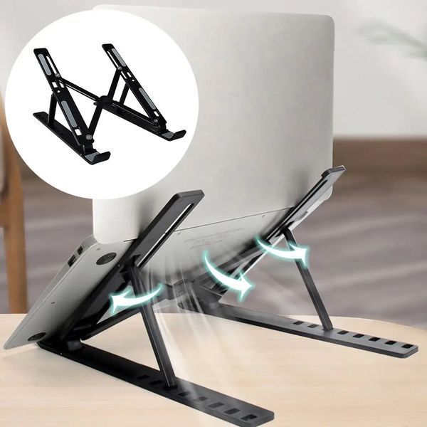Підставка для ноутбука VHG X2 складана Foldable Laptop Stand Silver 00017966 фото