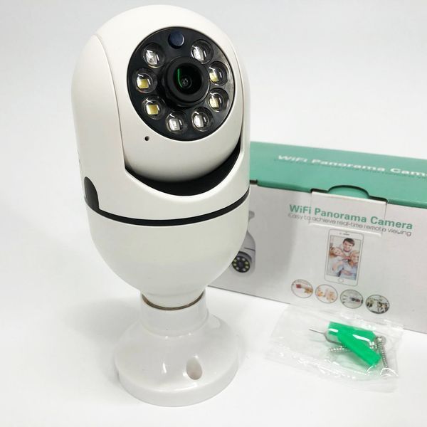 Камера видеонаблюдения лампочка CAM L1 E27 WIFI IP 360/90 поворотная 00017296 фото