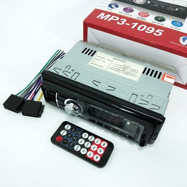 Автомагнітола MP3 1095/7336 BT ISO зі знімною панеллю 1DIN 4х50Вт, Автомагнітола стерео звук 00016810 фото