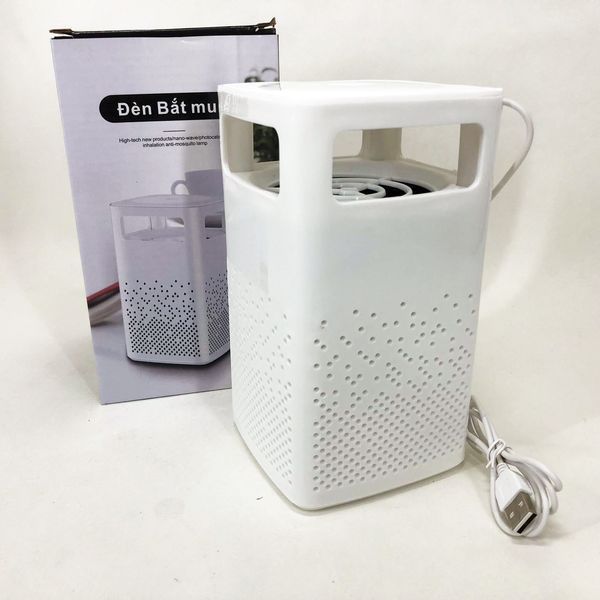 Лампа от комаров USB Bug Zapper Fly White 00021946 фото