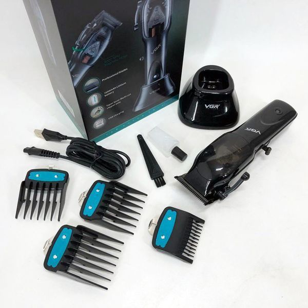 Машинка для стрижки волос VGR Hair Clipper V-653 Voyager, беспроводная электробритва, для дома 00014379 фото