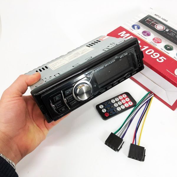 Автомагнітола MP3 1095/7336 BT ISO зі знімною панеллю 1DIN 4х50Вт, Автомагнітола стерео звук 00016810 фото