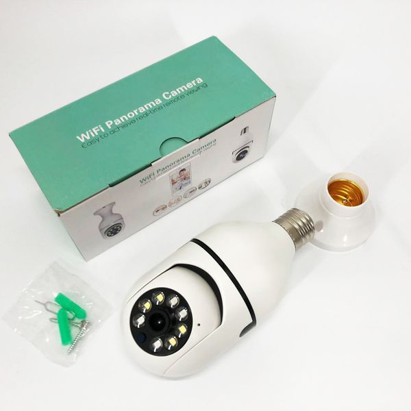 Камера видеонаблюдения лампочка CAM L1 E27 WIFI IP 360/90 поворотная 00017296 фото