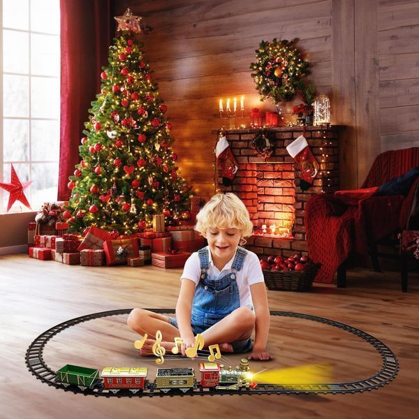 Ігровий різдвяний поїзд від батарейок, Christmas Classic / Набір святковий експрес 00024700 фото