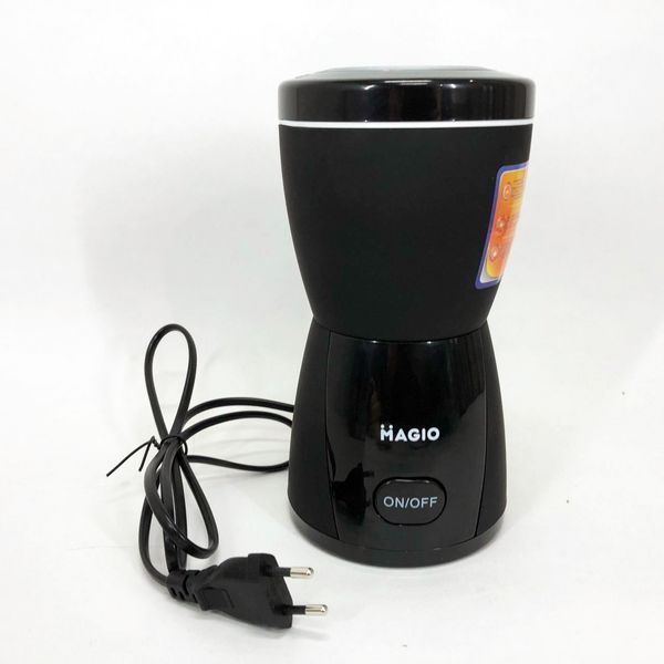 Кофемолка MAGIO MG-205 200 Вт, Кофемолка бытовая электрическая, Портативная кофемолка, Измельчитель кофе 00018860 фото