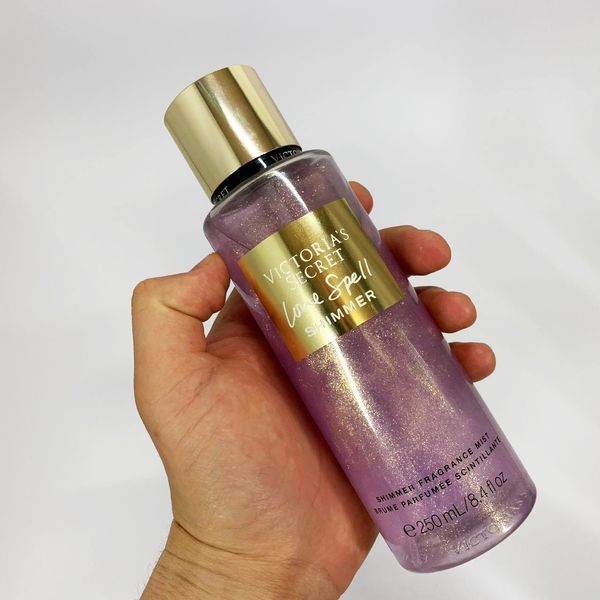 Парфюмированный спрей для тела Victoria's Secret Love Spell Shimmer 250 мл, original 00012496 фото