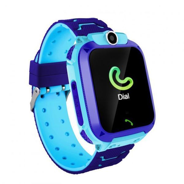 Детские Смарт Часы Smart Baby Watch Q12 SIM /Bluetooth /LBS/GPS. Цвет: голубой 00022442 фото