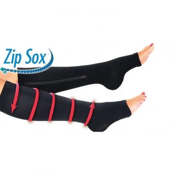 Компресійні гольфи zip sox, шкарпетки від варикозу 00014705 фото