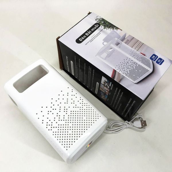 Лампа от комаров USB Bug Zapper Fly White 00021946 фото
