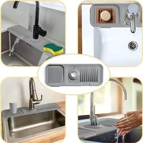 Силиконовый коврик на мойку под смеситель Dacky HomeGoods 00013772 фото